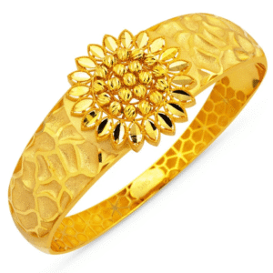 Flower Stone Gold Bracelet