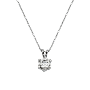 0.50 Carat Solitaire Necklace